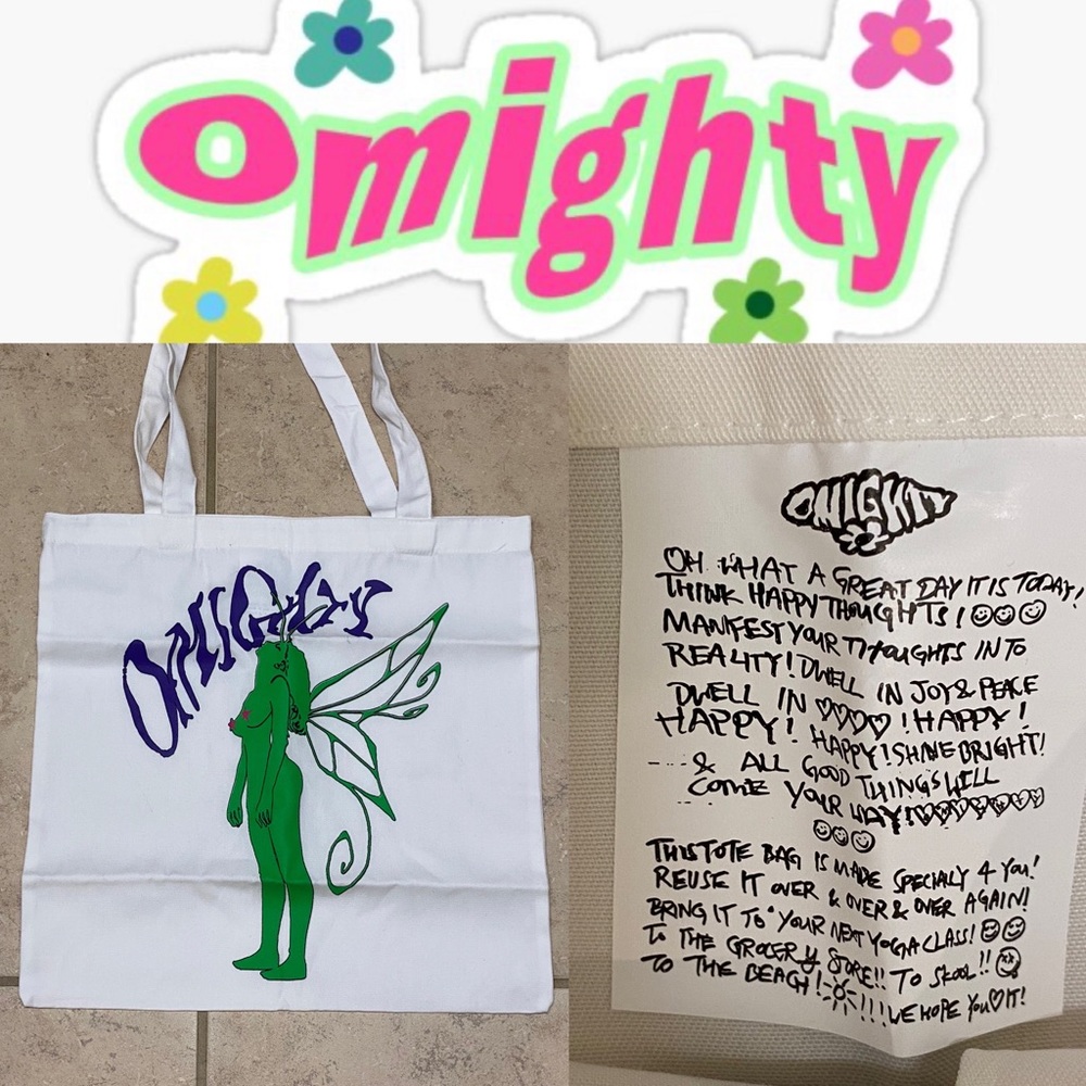 NEW💕Omighty  Reusable Tote 💕